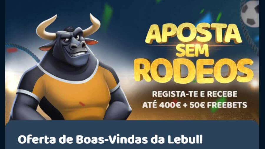 Lebull - bónus de boas-vindas.